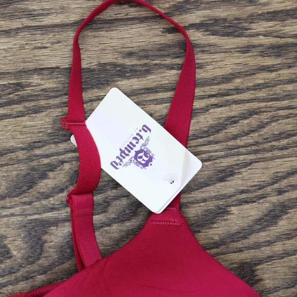 NWT B.tempt'd by Wacoal Foundation Convertible T-Shirt Bra Persian Red 34DDD - Picture 7 of 9